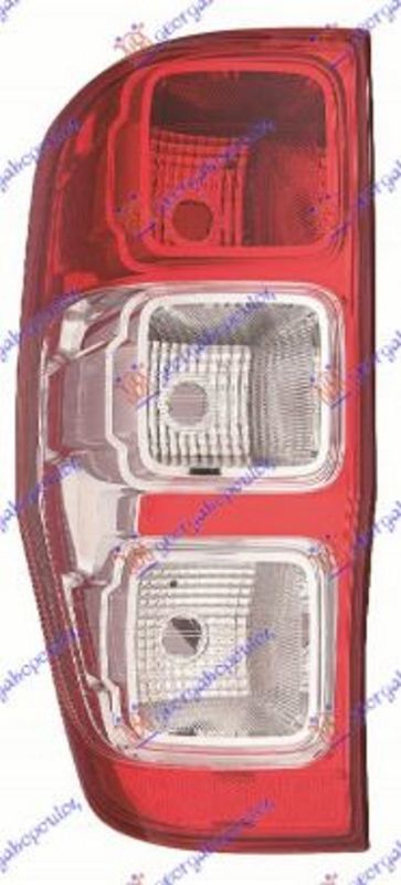 Štop lampa komplet (BEZ ZADNJE MAGLENKE / SA RIKVERC SVJETLOM) (TAJLAND)