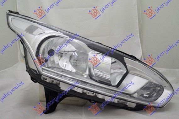 Far električni krom (PROVIDNA LAMPA/PROVIDNI REFLEKTOR) (E) (TYC)