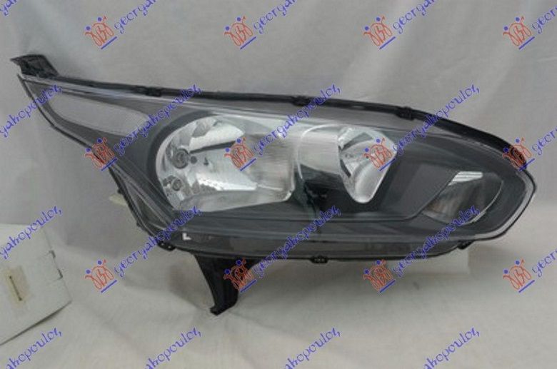 Far električni crni (PROZIRNA LAMPA I PROZIRNI REFLEKTOR) (E) (DEPO)