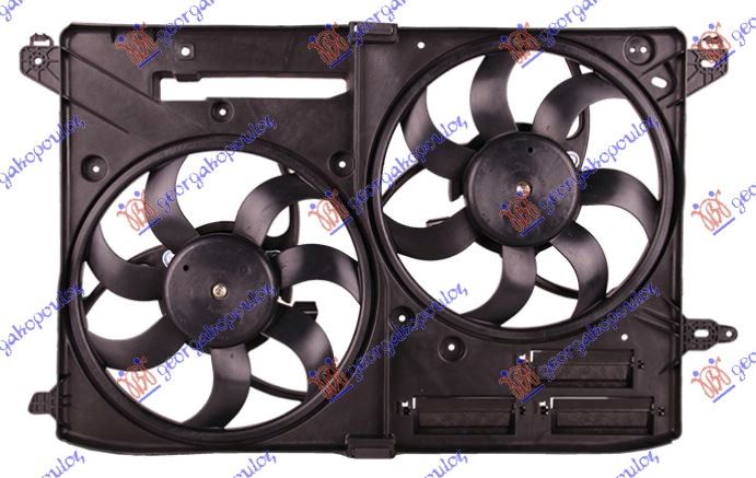 Ventilator hladnjaka komplet 1.6 benzin