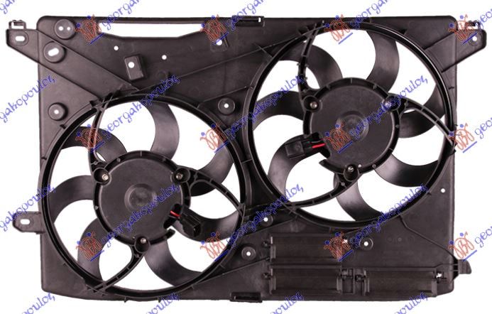 Ventilator hladnjaka komplet 2.0-2.5 benzin