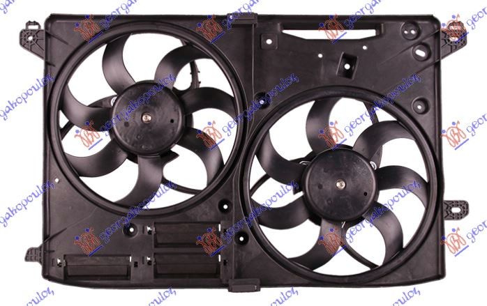 Ventilator hladnjaka komplet 2.0-2.5 benzin