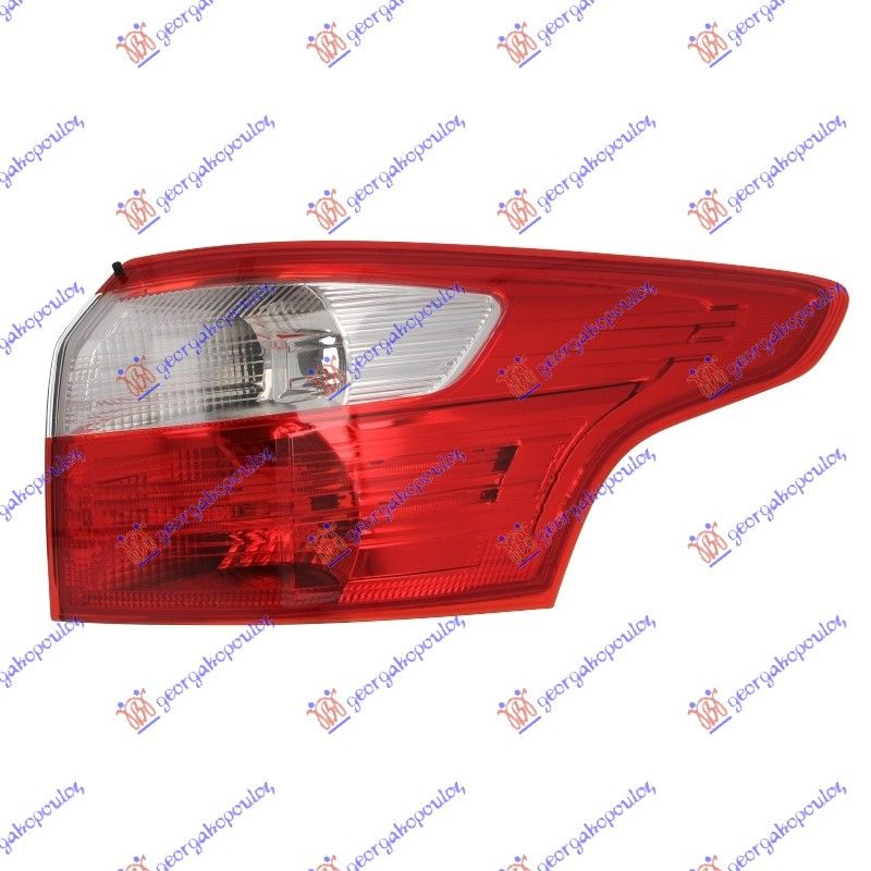 Štop lampa vanjska karavan LED