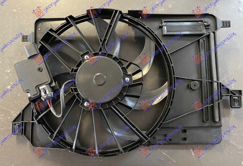Ventilator hladnjaka komplet 1.5-1.6 tdci dizel (385 MM)