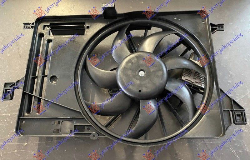 Ventilator hladnjaka komplet 1.5-1.6 tdci dizel (385 MM)
