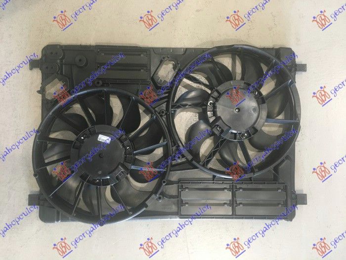 Ventilator hladnjaka komplet dvojni 1.5 ecoboost benzin - 2.0 tdci dizel (2+2 PINA)