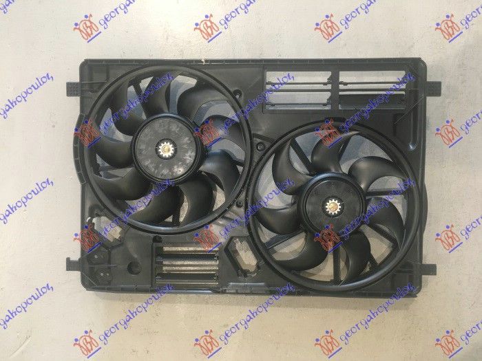 Ventilator hladnjaka komplet dvojni 1.5 ecoboost benzin - 2.0 tdci dizel (2+2 PINA)