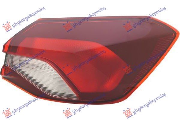 Štop lampa vanjska 5d crna (E)