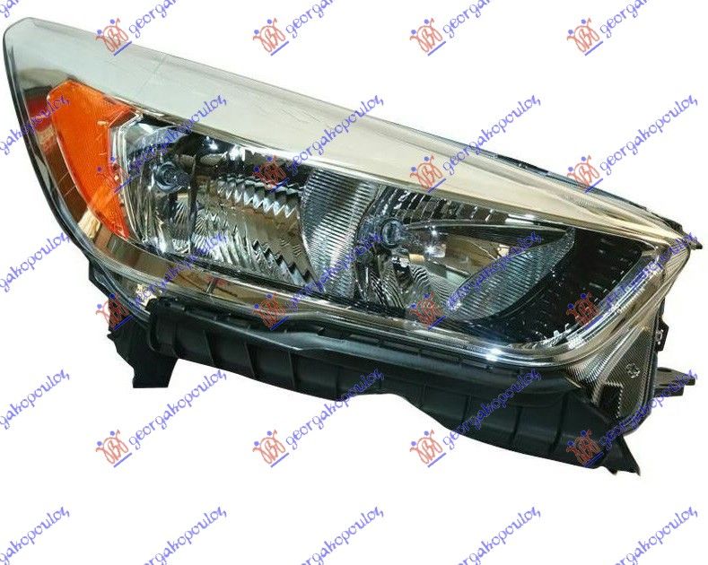 Far električni (H15, H7, W5W) s drl (S MOTOROM) (VALEO)