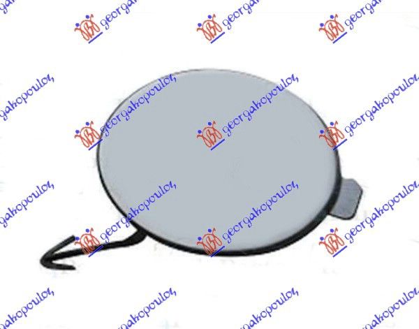 Poklopac kuke za vuču prednji u primeru
