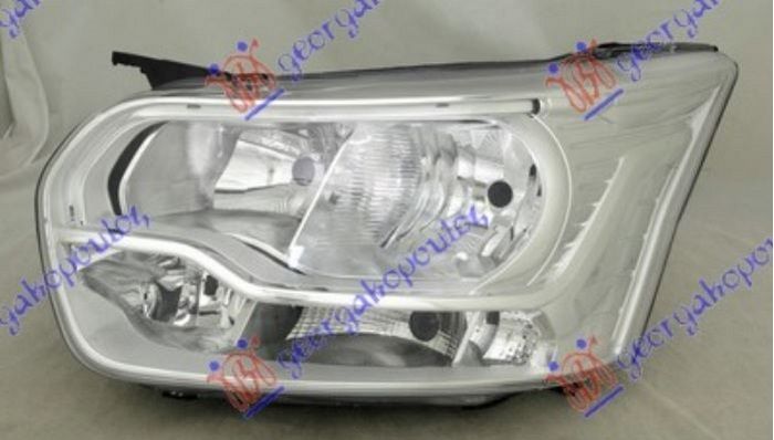 Far električni (H7/H15/H1) (E) s bočnim svjetlom (S MOTOROM) (DEPO)