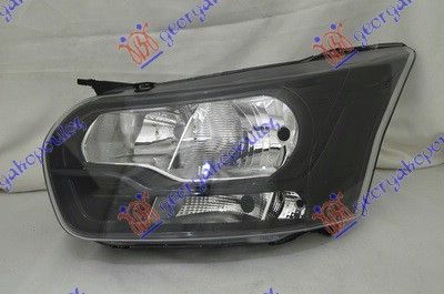 Far električni  (H7/H15) (CRNI) (E) (DEPO)
