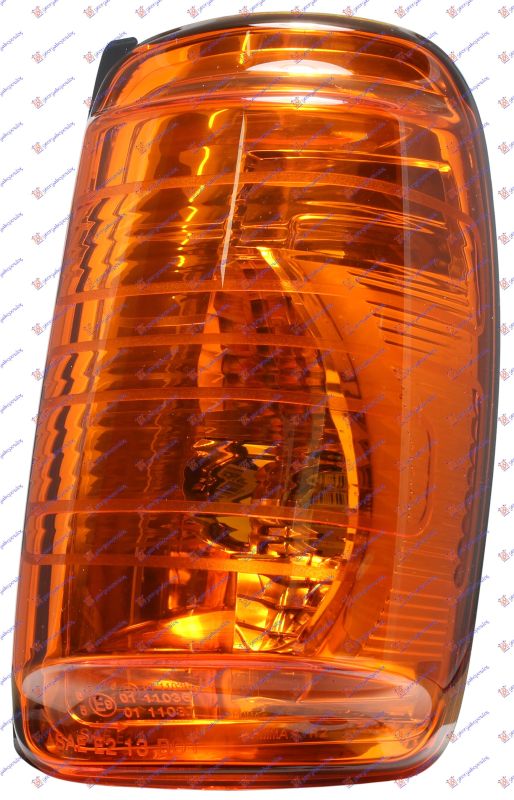 Lampa retrovizora amber
