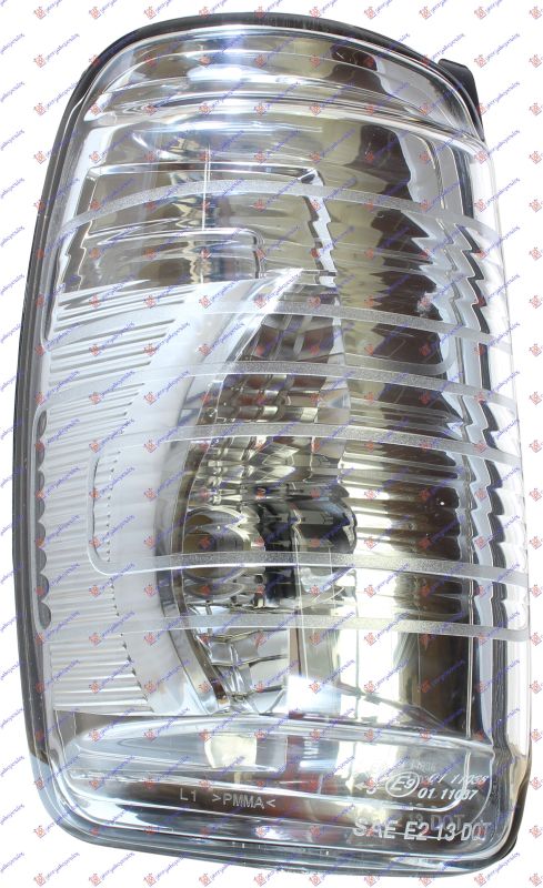 Lampa retrovizora lap prozirna