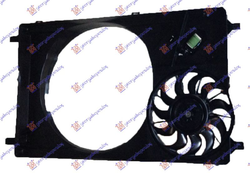 Ventilator hladnjaka single +a/c