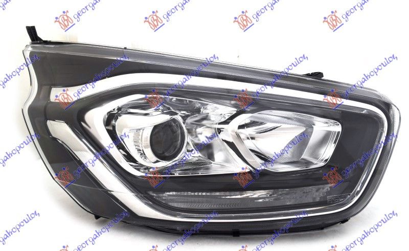 Far električni (H7/H1) s LED drl (E) (TYC)