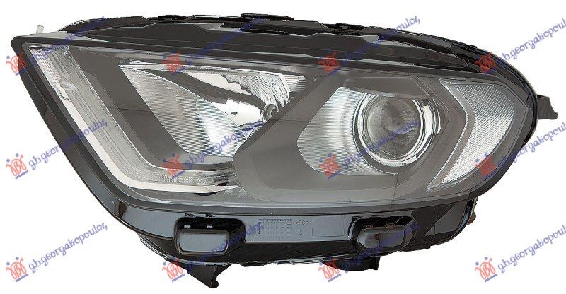 Far električni  (CRNI) (H18/H1) (LED) (S MOTOROM) (E) (DEPO)