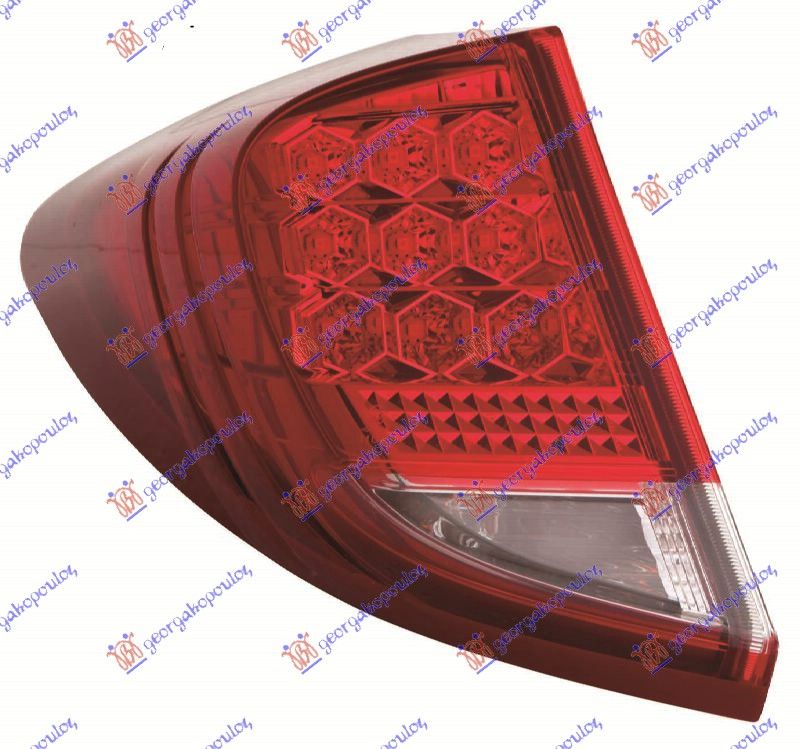 Štop svjetlo vanjska strana LED -14 (E)