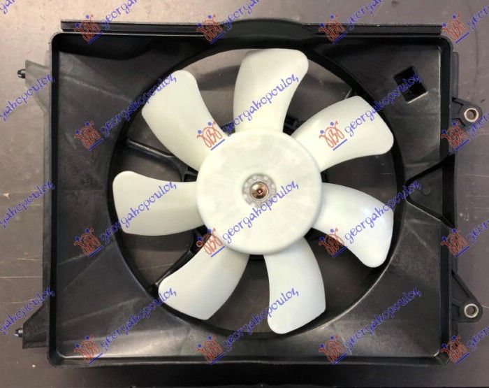 Ventilator klime komplet (BENZIN) (280MM) (2 PIN)
