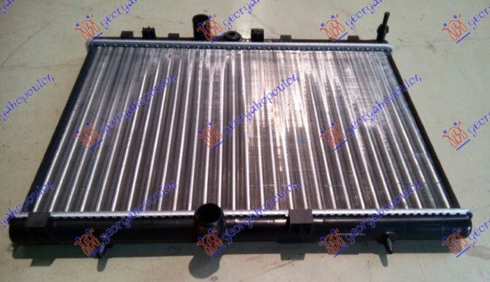Hladnjak motora benzin-dizel (38X55X1,8) s nosačem ventilatora