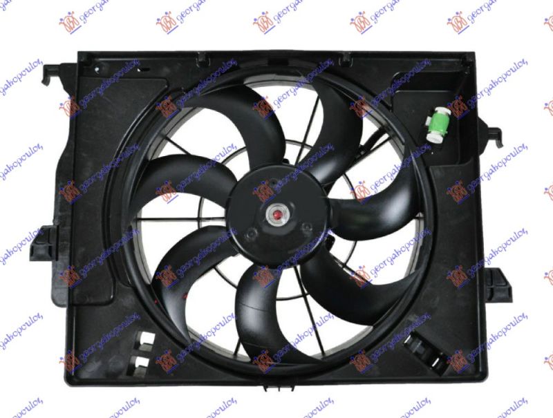 Ventilator hladnjaka komplet benzin
