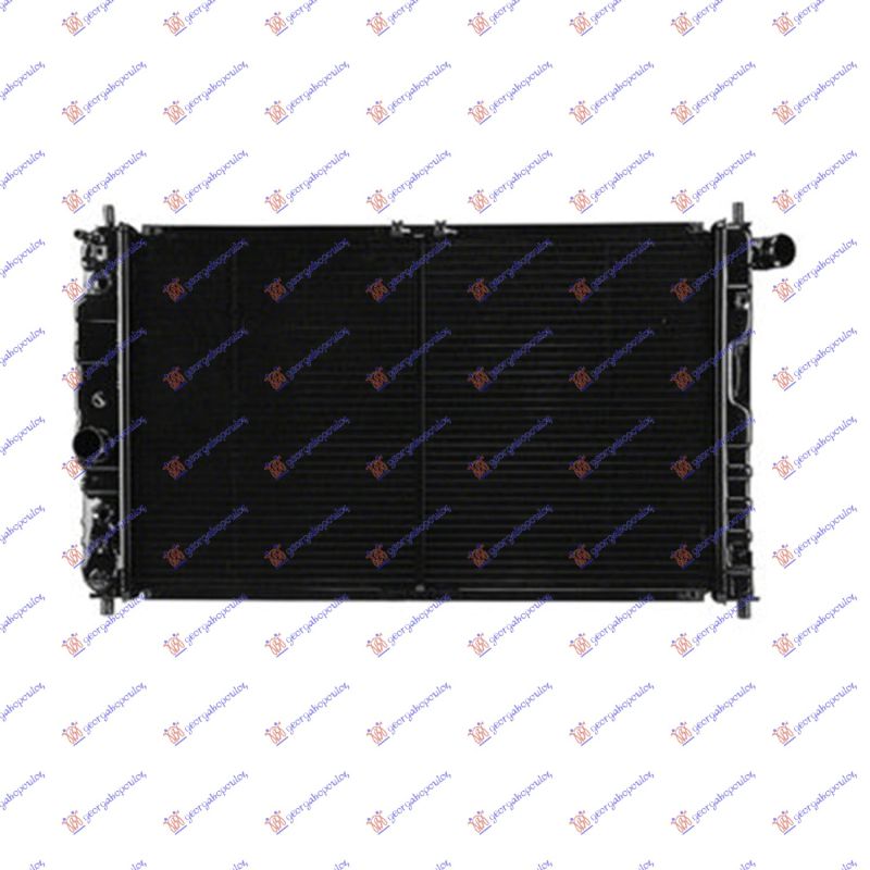 Hladnjak motora 1.6-2.0-2.2 benzin automatik (656X382)
