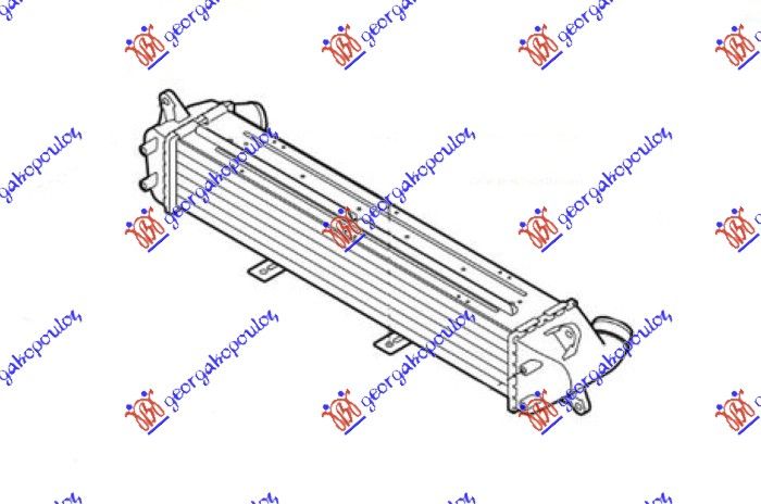 Hladnjak interkulera 1.6 crdi dizel (580X100X90)