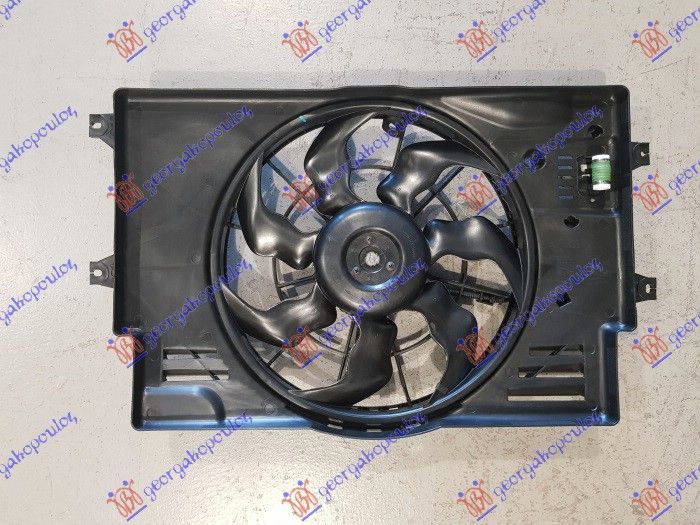 Ventilator hladnjaka komplet jednini 1.6 crdi dizel