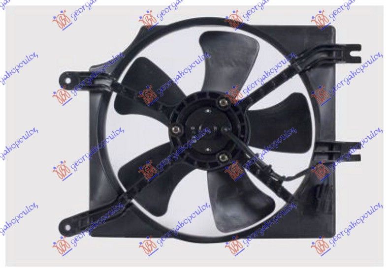 Ventilator hladnjaka a/c komplet