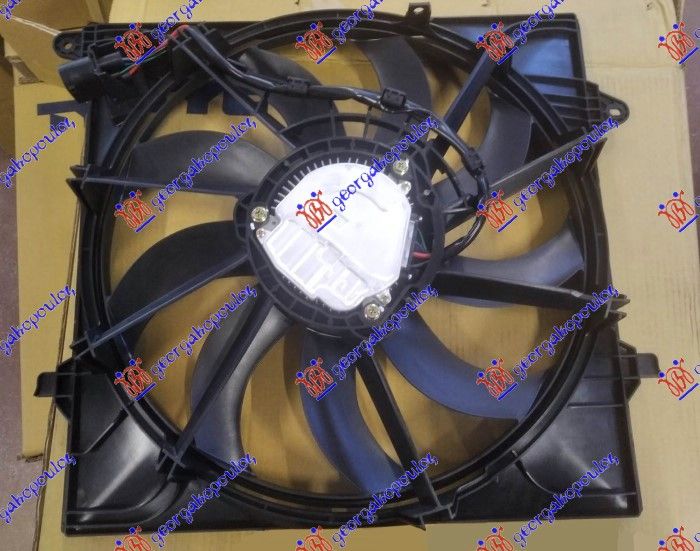 Ventilator hladnjaka komplet jednini 2.0-2.2 crdi dizel (4 PINA)