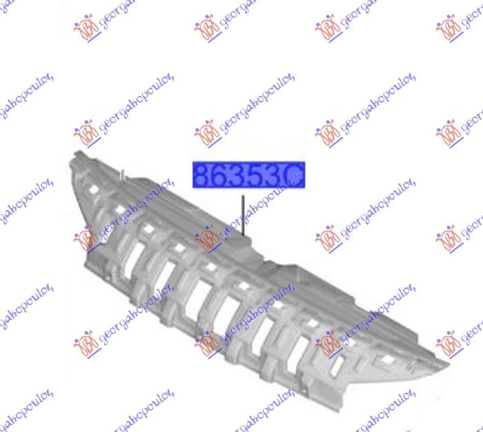Poklopac veznog lima gornji plastični n-line (O)