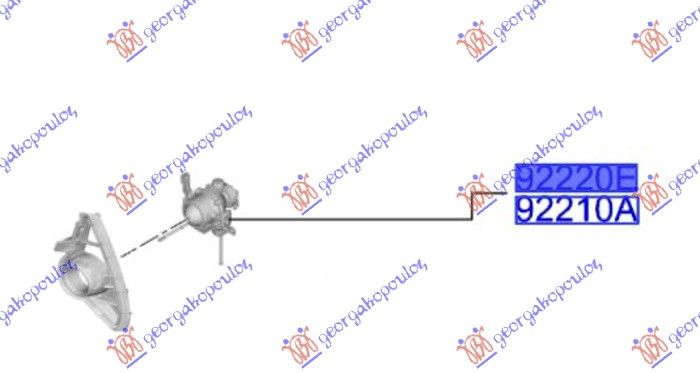 LED maglenka n-line (O)