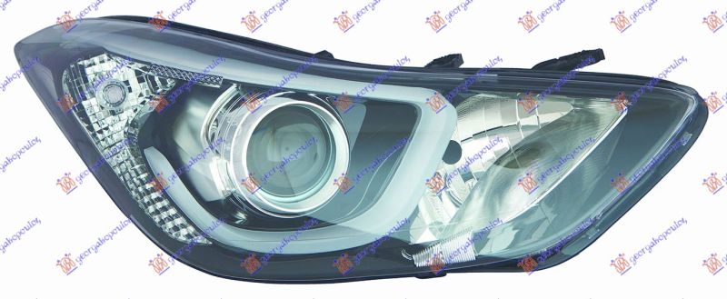 Far električni (HB3/H7) s LED dnevnim svjetlom (E) (DEPO)