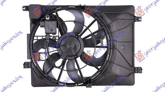 Ventilator hladnjaka komplet 2.4 benzin