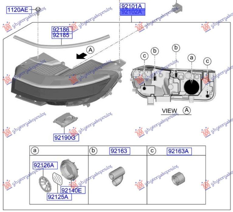 Far full LED afs (O)
