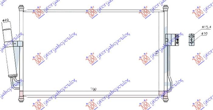 Hladnjak klime 2.5-3.0 t.d (650×420×12)