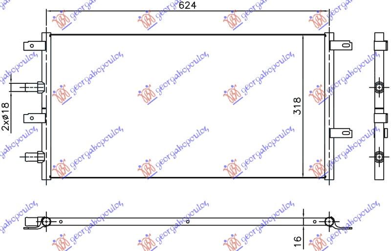 Hladnjak motora dodatni (3.0 DIZEL) (624X318)