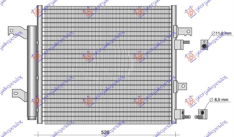 Hladnjak klime 4.2-5.0 benzin (525×447)