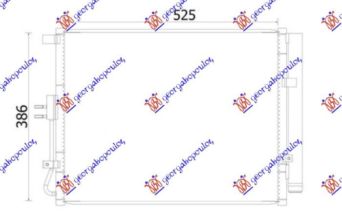 Hladnjak klime 1.6 tgdi benzin (524×400)