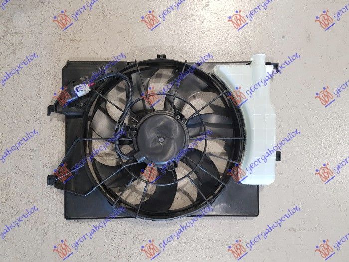 Ventilator hladnjaka komplet jednini 1.2-1.4 benzin (390 MM) (3 PINA)