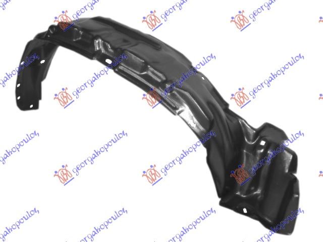 Unutarnje plastično blatobran prednje 4wd