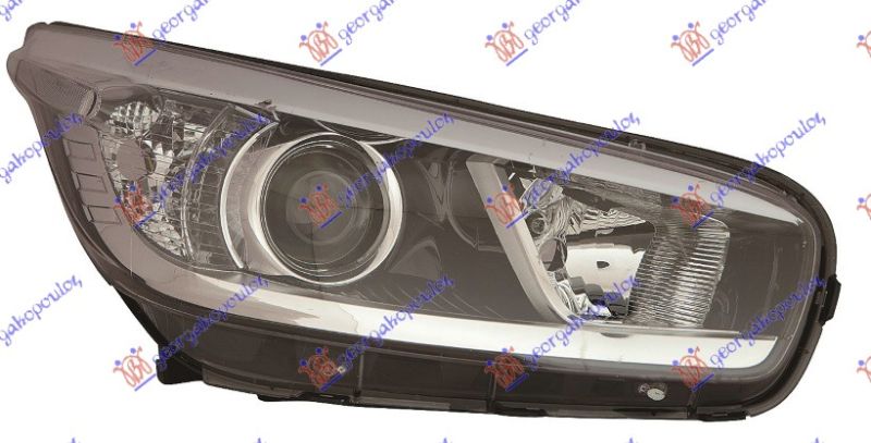 Far električni crni (E) (S MOTOROM) (DEPO)