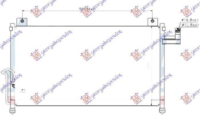 Hladnjak klime za sve modele benzin (625×360×16)