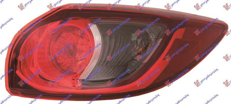 Štop lampa vanjska (E) -2015