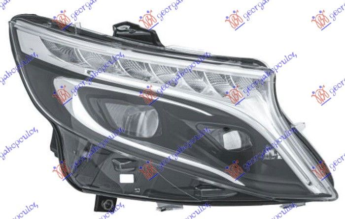 Far full LED afs crni (HELLA)