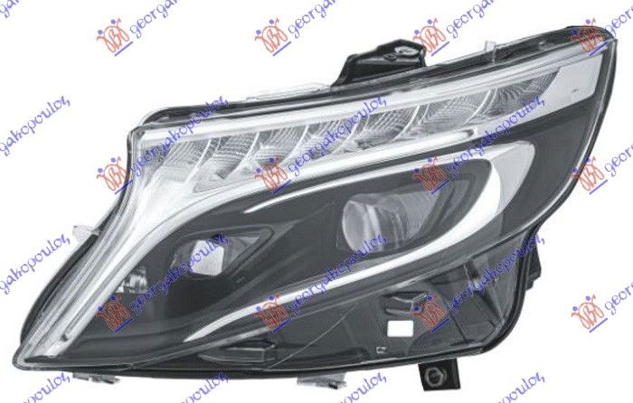 Far full LED afs crni (HELLA)