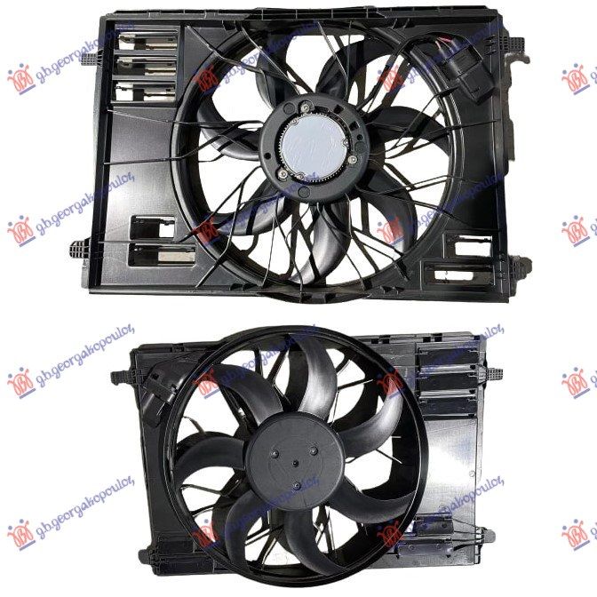 Ventilator hladnjaka komplet 1.3-2.0 benzin - 1.5-2.0 dizel