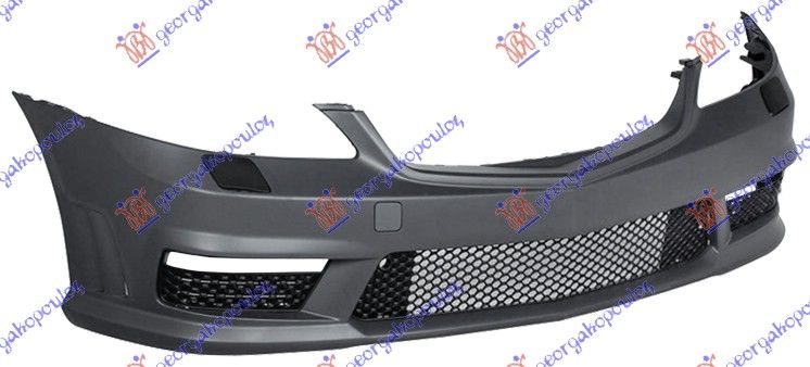 Prednji branik (AMG) komplet (S PRSKALICAMA)