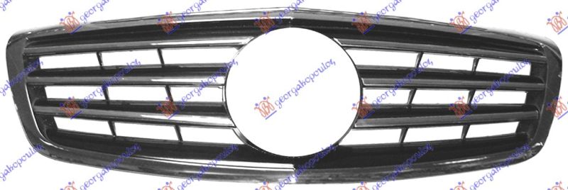 Maska -09 (AMG IZGLED) krom/crna