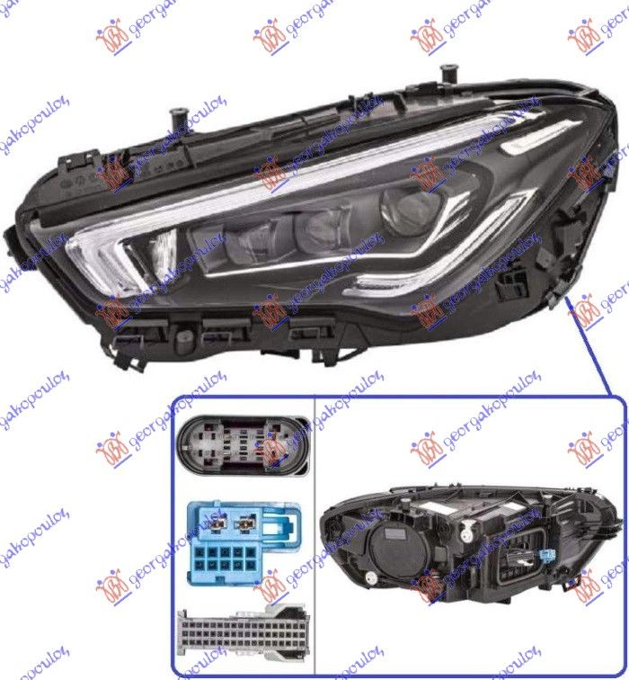 Far full LED afs (BEZ LOGA) (HELLA)